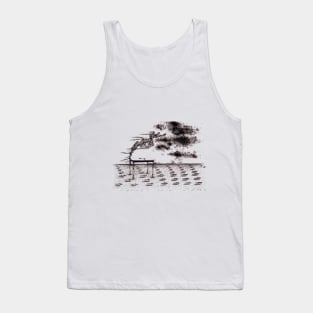 Cardboard Cutout Sundown Tank Top